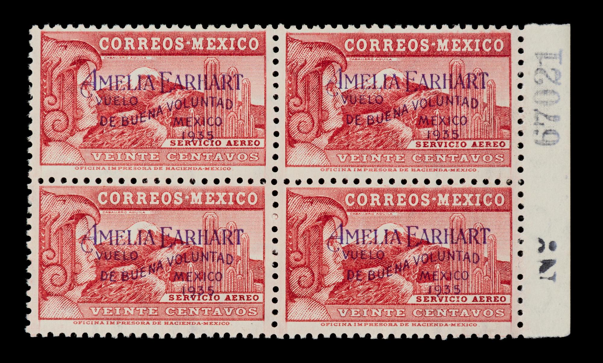 A Collection of Mexico Air Post Stamps