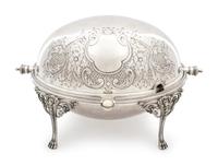 A Collection of English and American Silver-Plate Serving Articles