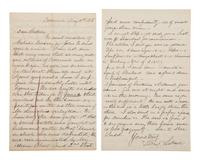 [RELIGION] -- SHEDD, Sarah Dawes (1836-1921). Archive featuring letters written by pioneering missionary Sarah Dawes Shedd while serving in modern-day Turkey, Iraq, and Iran, 1859-1893.