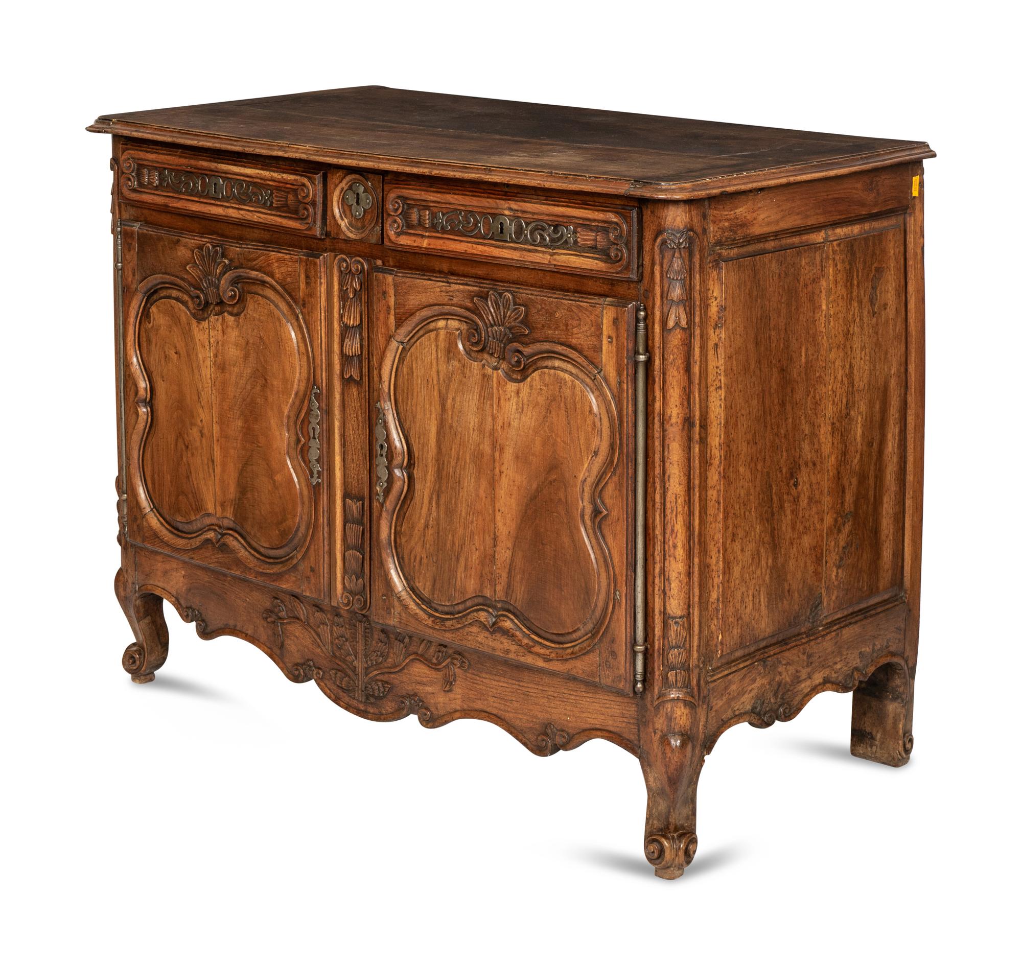 A French Provincial Walnut Cabinet