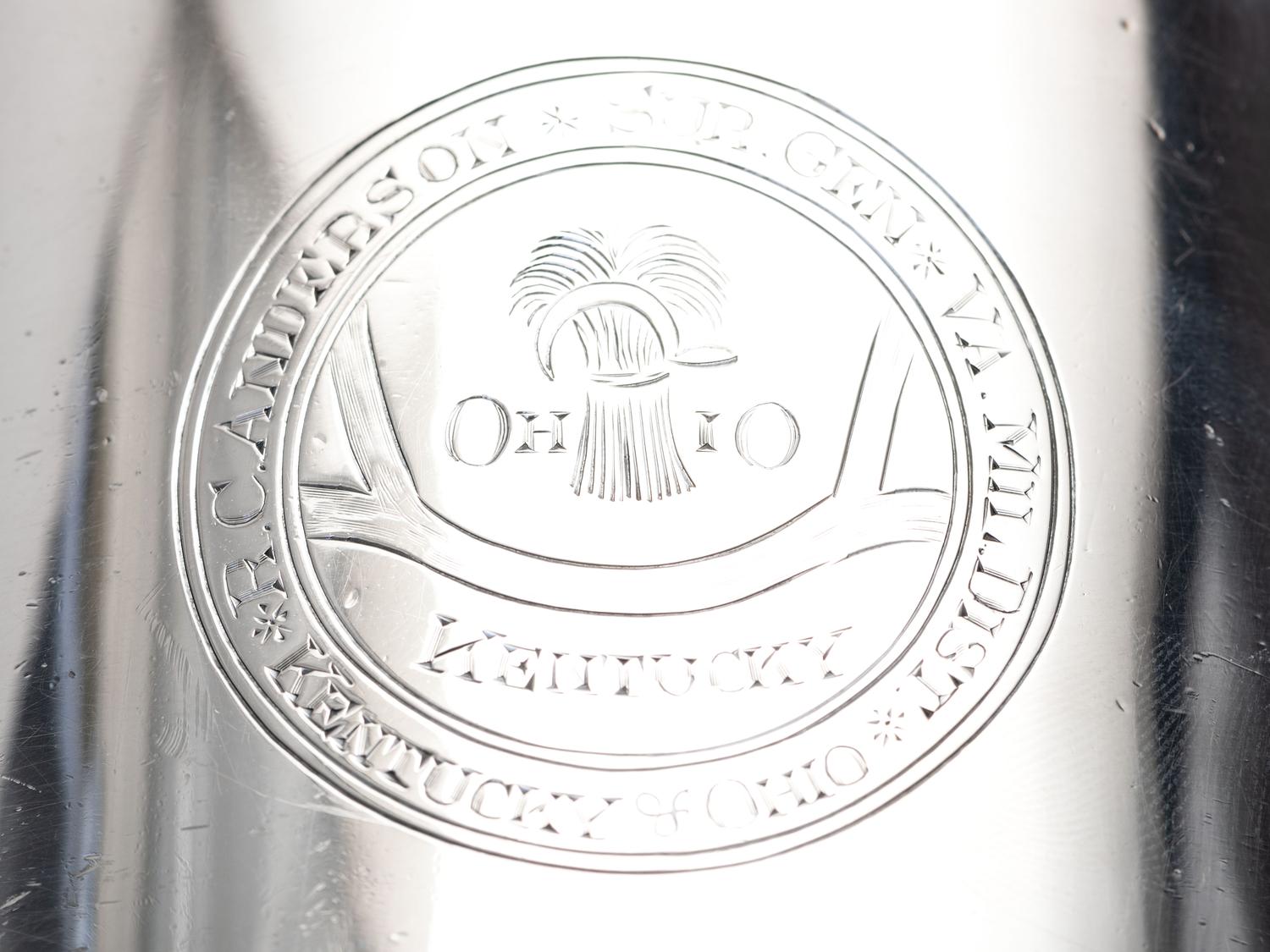 An English Silver Tea Caddy