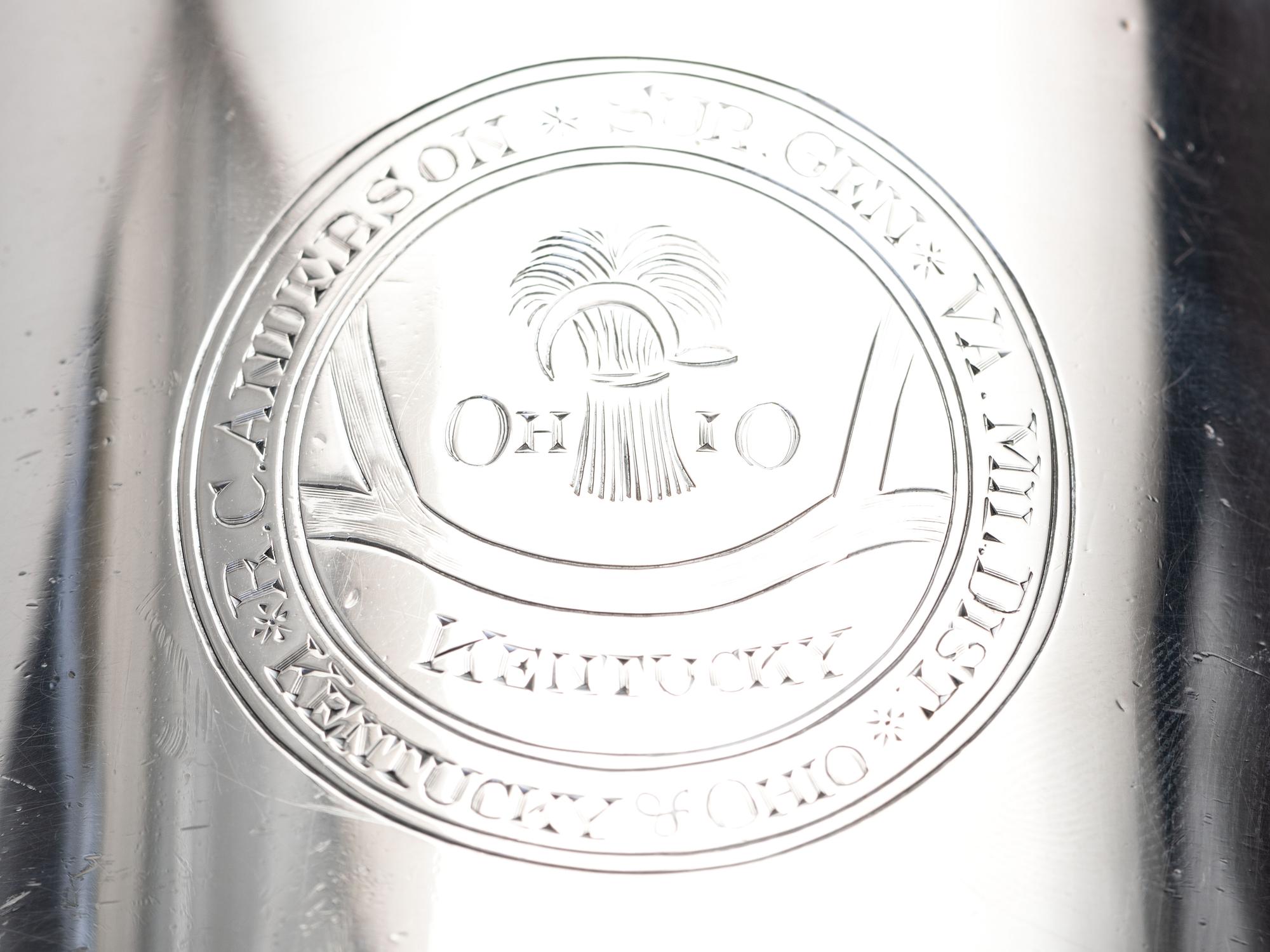 An English Silver Tea Caddy