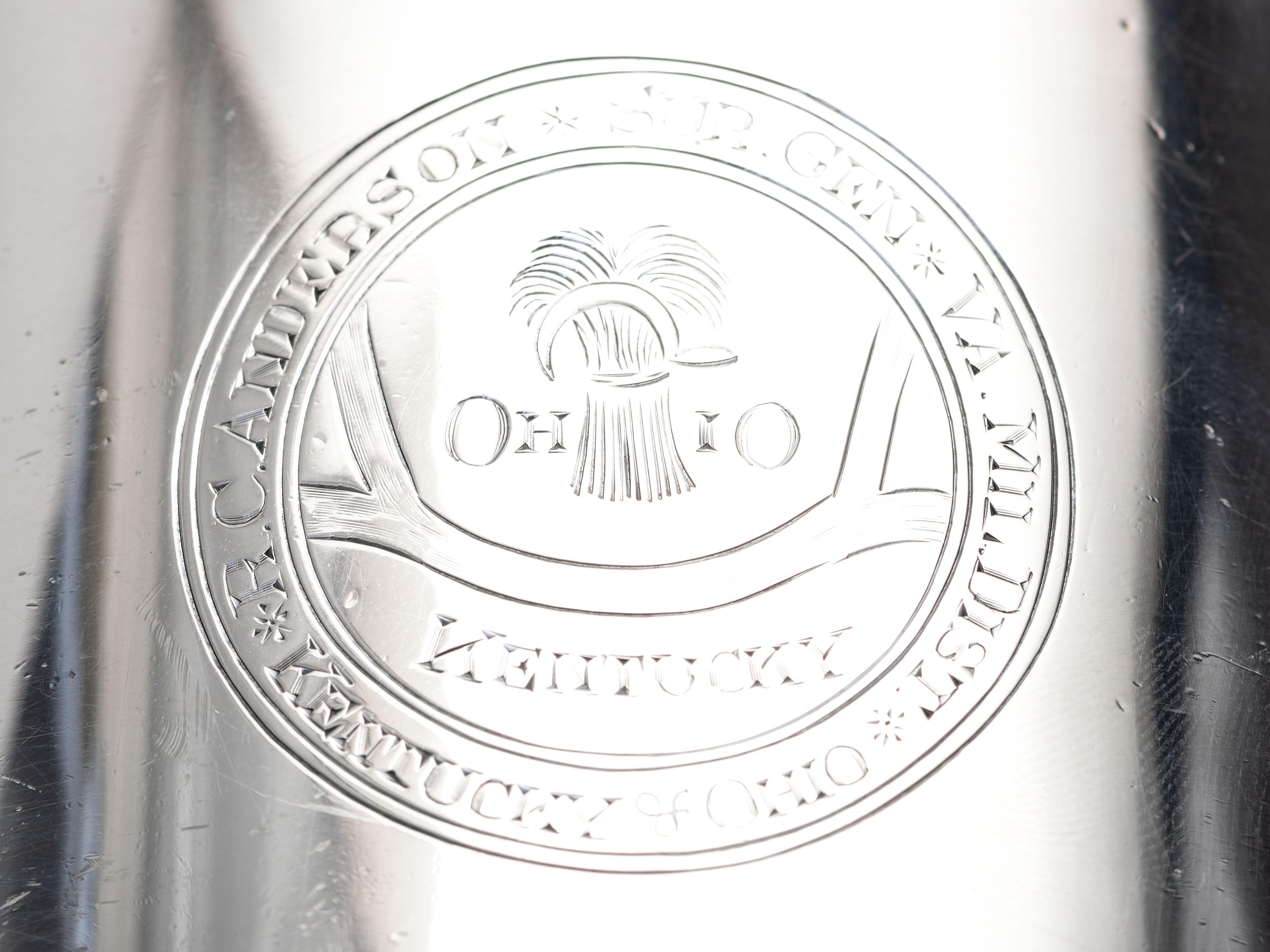 An English Silver Tea Caddy