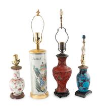 Four Chinese Lamps