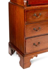 A George III Mahogany Chest on Chest