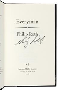 ROTH, Philip (1933-2018). A group of 5 works, published by Houghton Mifflin Company in Boston and New York.