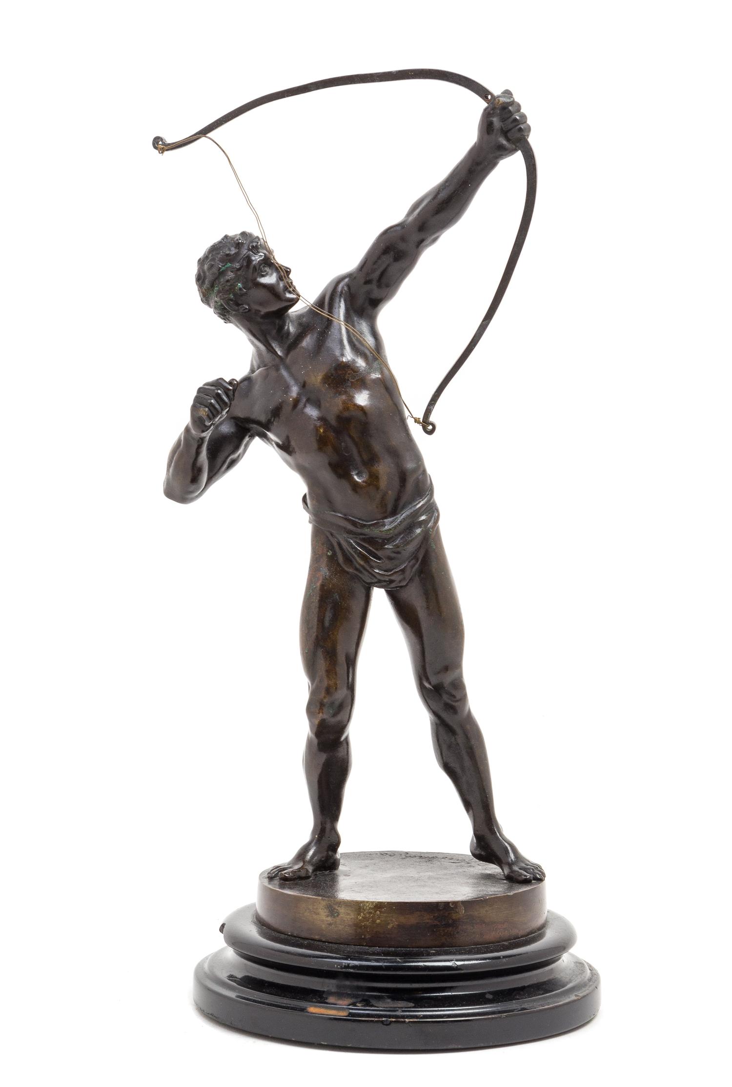 A German Bronze Figure Height overall 15 1/2 inches. — RUDOLF KAESBACH (1873-1955)