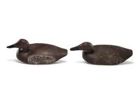 Four Carved and Painted Wood Duck Decoys