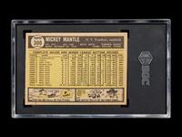 A 1961 Topps Mickey Mantle Baseball Card No. 300 (SGC 4.5 VG/EX+)