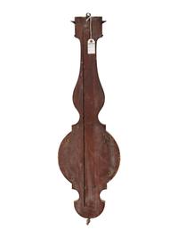 An English Satinwood Wheel Barometer