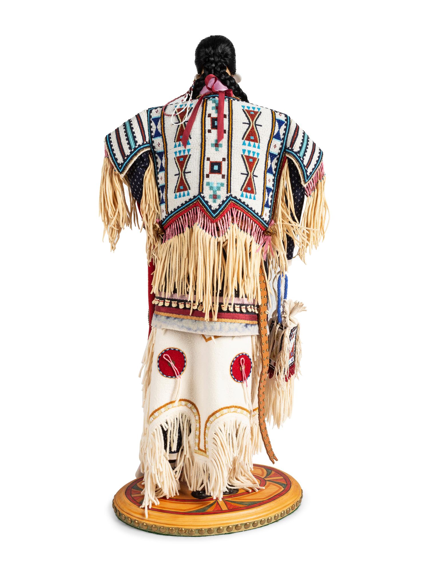 Beaded Female Figure