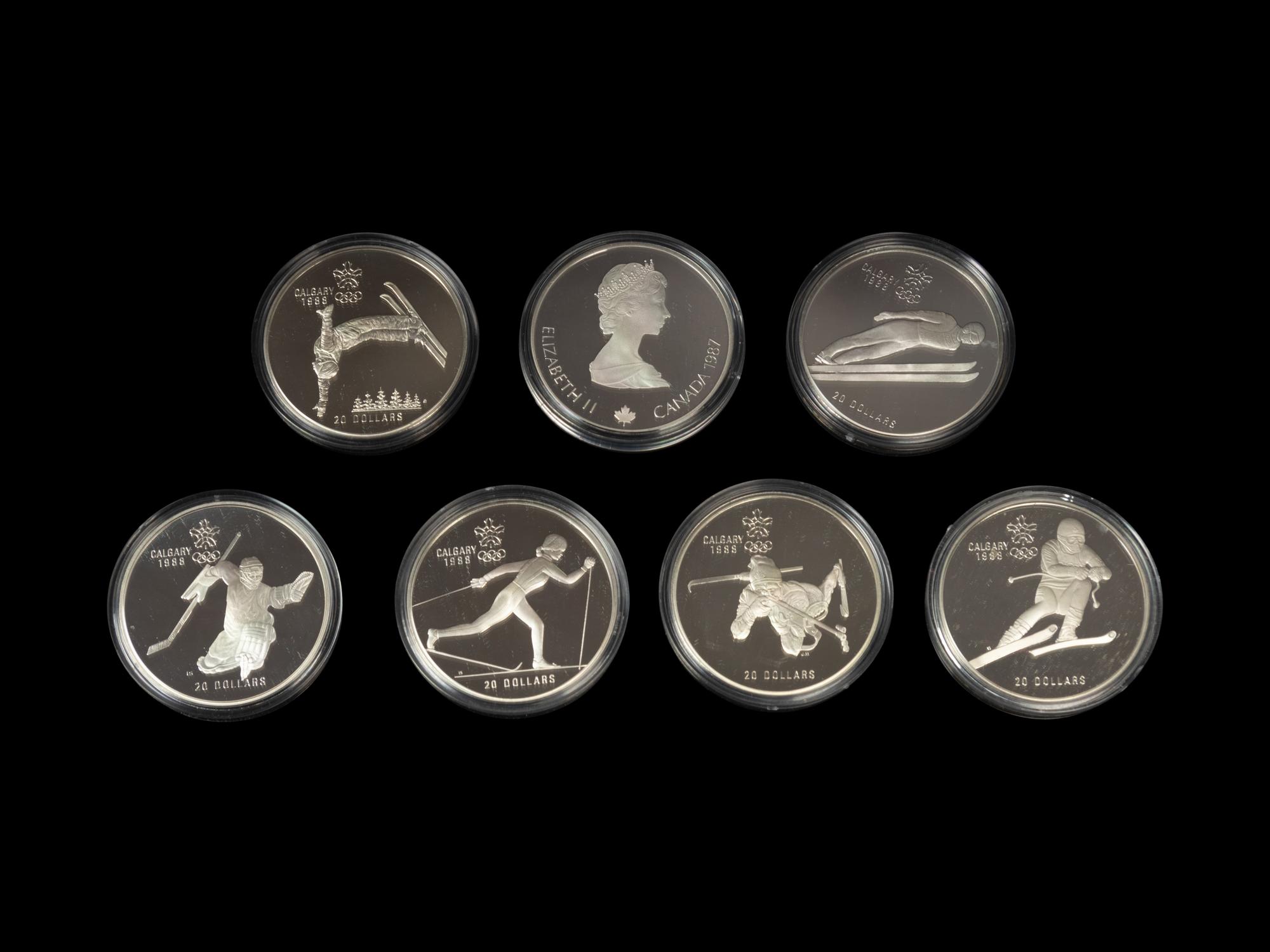 [INTERNATIONAL] A Collection of World Cup and Olympic Games Commemorative Coins