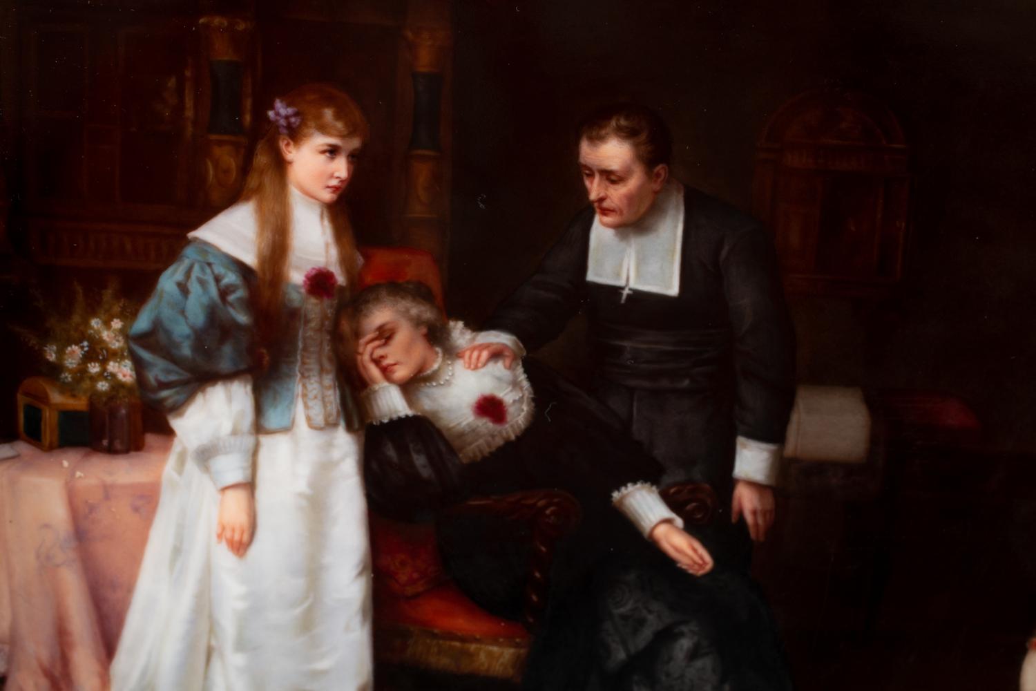 A Berlin (K.P.M.) Porcelain Plaque