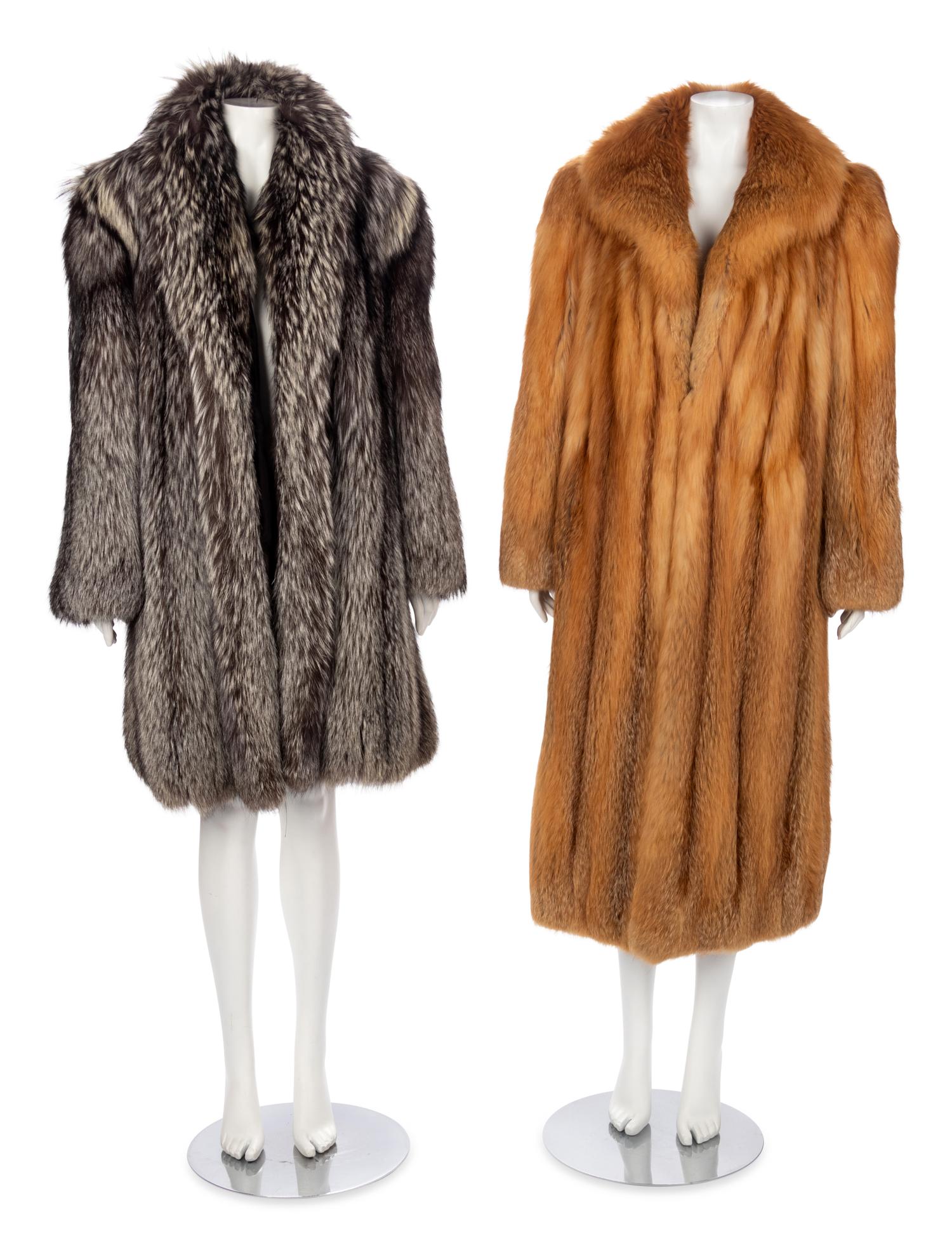 Two Fox Fur Coats, 1980-2000s