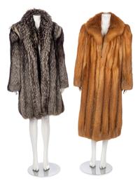 Two Fox Fur Coats, 1980-2000s