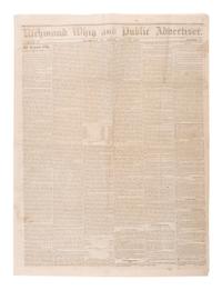 [CIVIL WAR]. 75+ Southern and Confederate newspapers reporting on the war and politics of the era.