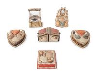 A Collection of Sailor's Folk Art Shellwork Whimsies