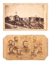 [CIVIL WAR]. A group of 26 CDVs, including portraits featuring soldiers from the 7th Ohio Volunteer Infantry Regiment.