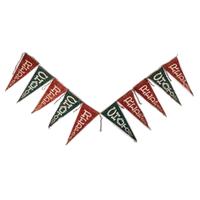 [AMERICANA]. Redpath Chautauqua pennant string, early 20th century.