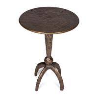 A Contemporary Bronze Side Table