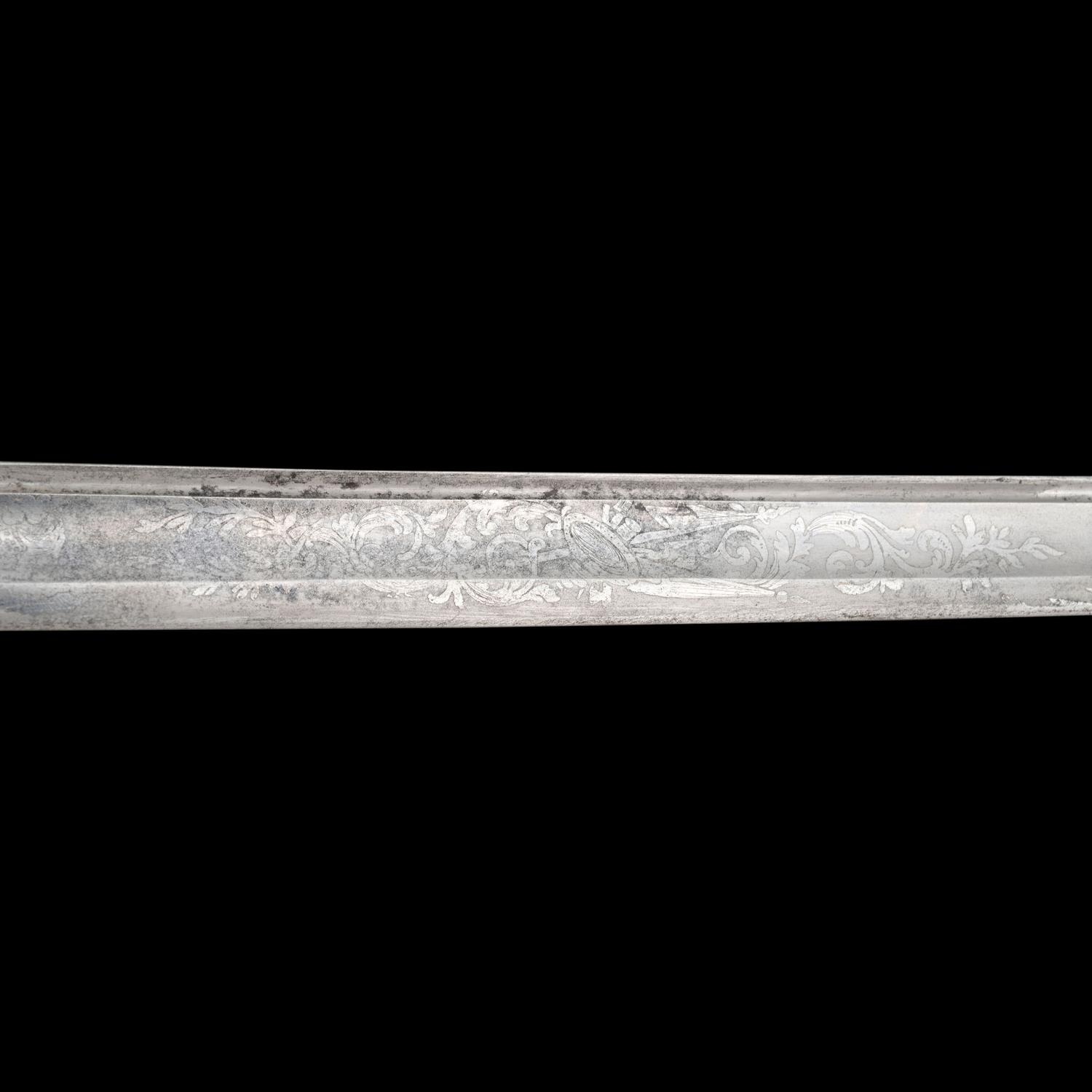 Cased Schuyler, Hartley & Graham Retailed Walscheid 1850 Foot Officer's Sword Inscribed to Major William Walker 27th Mass. Infantry - KIA at Cold Harbor with Sash, Belt, Bag and CDV