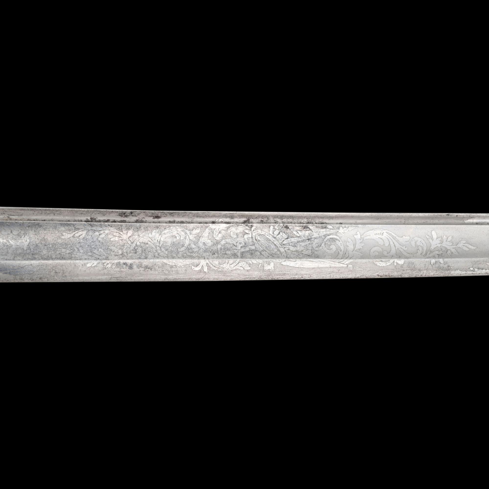 Cased Schuyler, Hartley & Graham Retailed Walscheid 1850 Foot Officer's Sword Inscribed to Major William Walker 27th Mass. Infantry - KIA at Cold Harbor with Sash, Belt, Bag and CDV