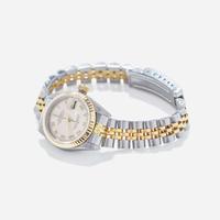 A Two-Tone Ladies Rolex Oyster Perpetual Datejust Watch C. 1985