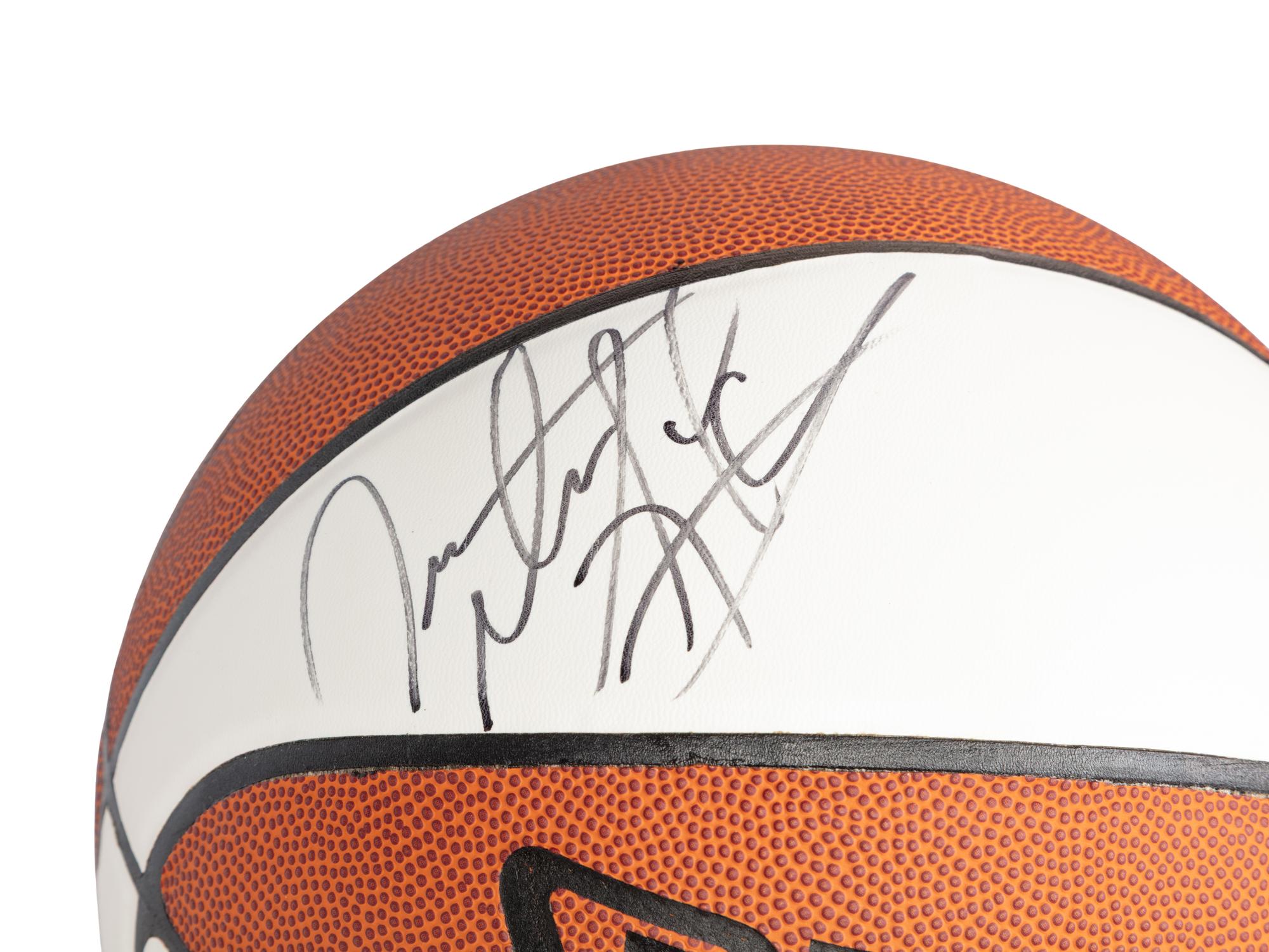 A Collection of Basketball Hall of Fame Signed Items (JSA)