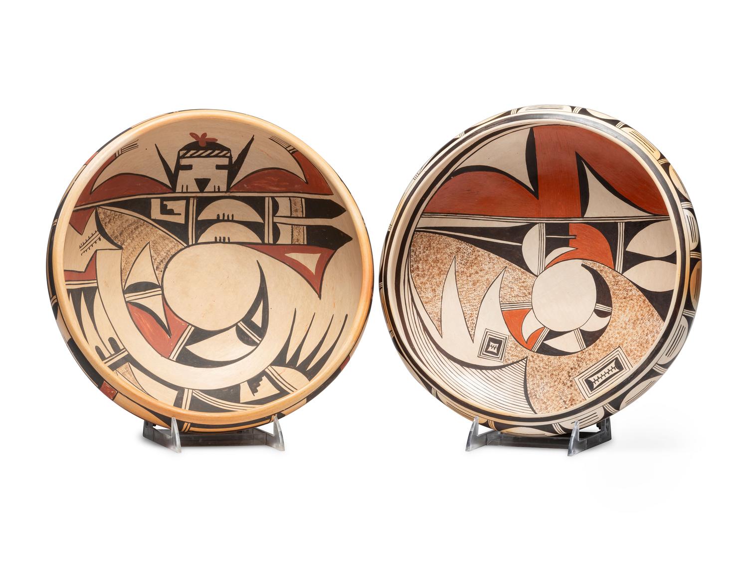Hopi Pottery Bowls