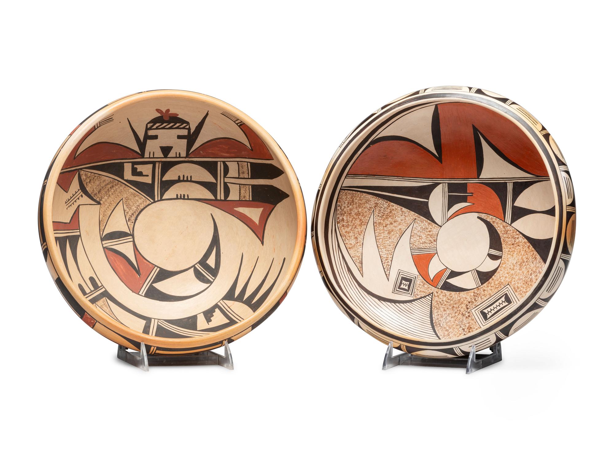 Hopi Pottery Bowls