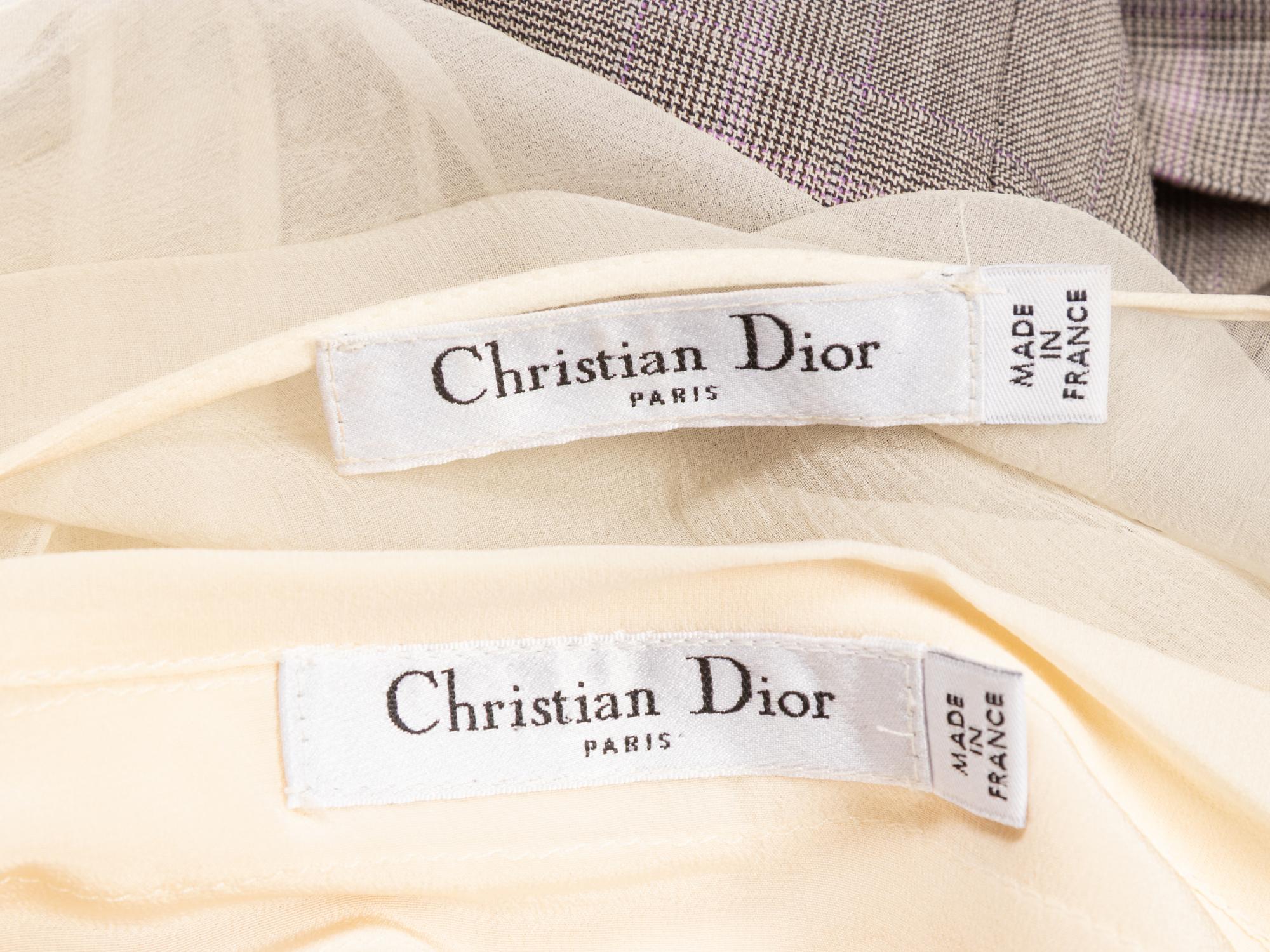 Christian Dior by John Galliano , Two Sheath Dresses