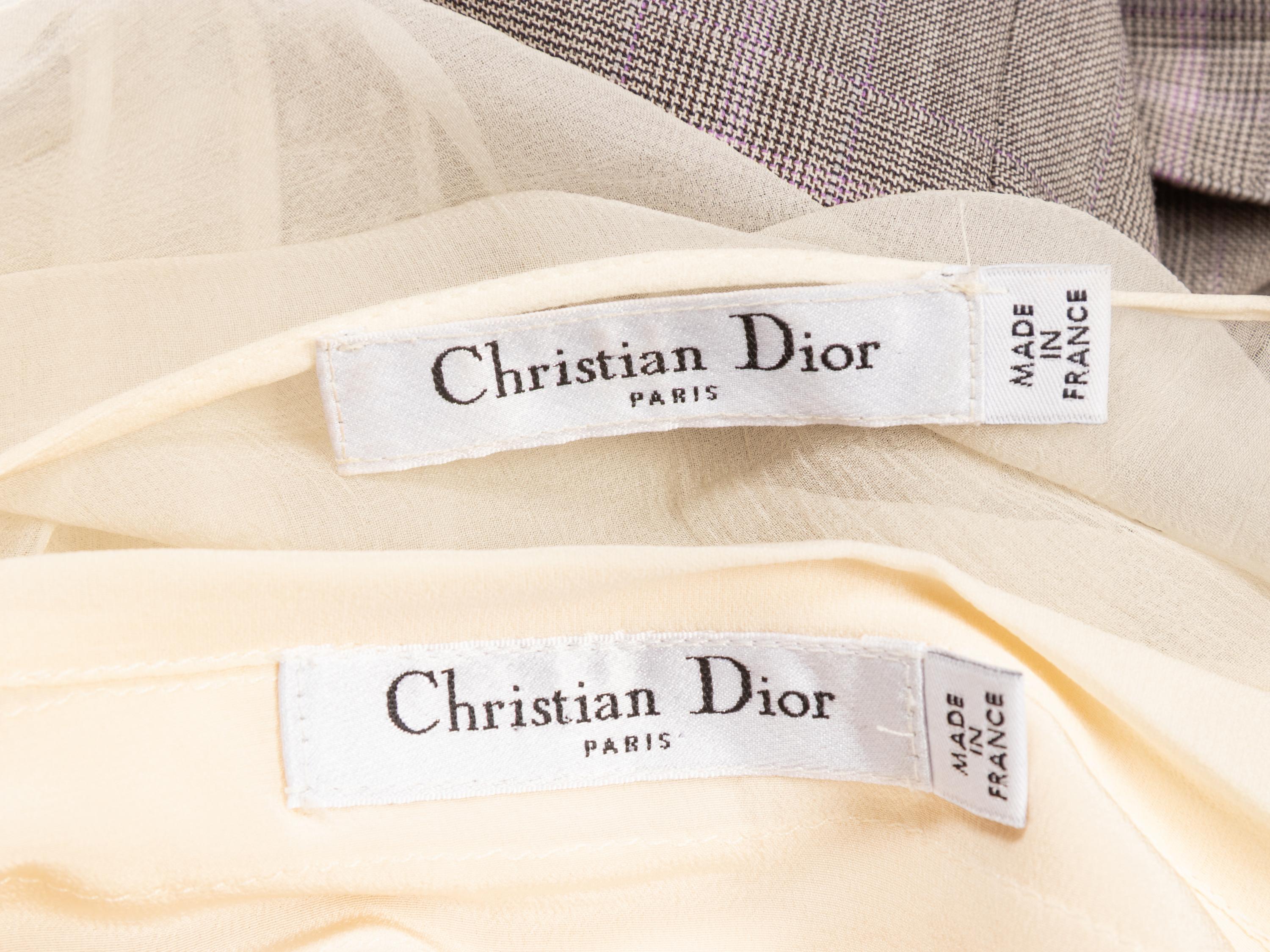 Christian Dior by John Galliano , Two Sheath Dresses