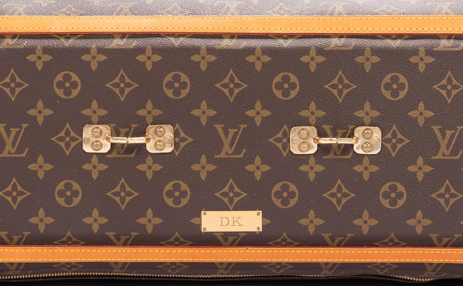Three Louis Vuitton Suitcases, 1970-1980s