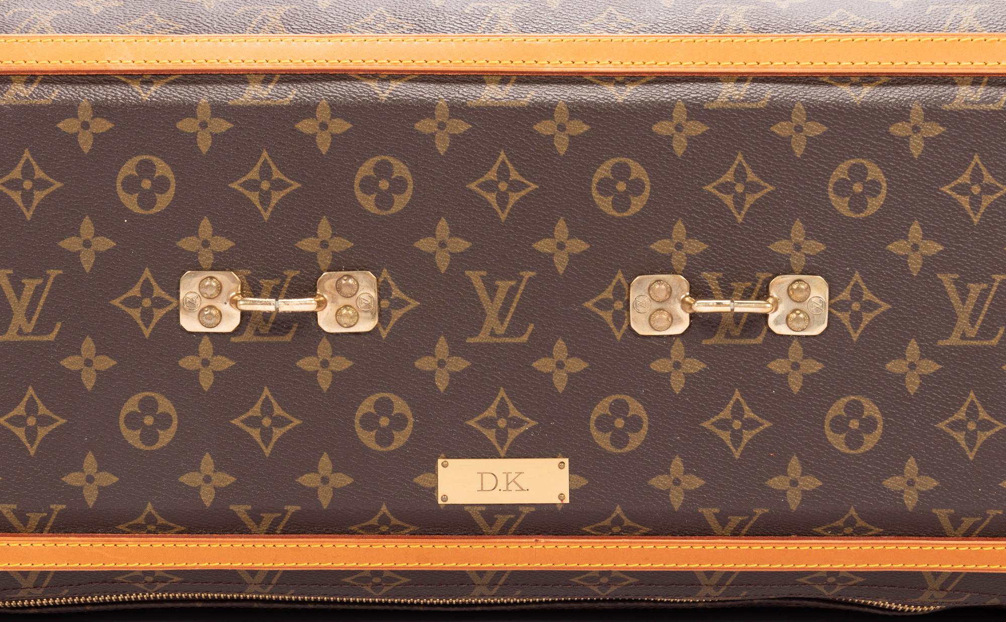 Three Louis Vuitton Suitcases, 1970-1980s