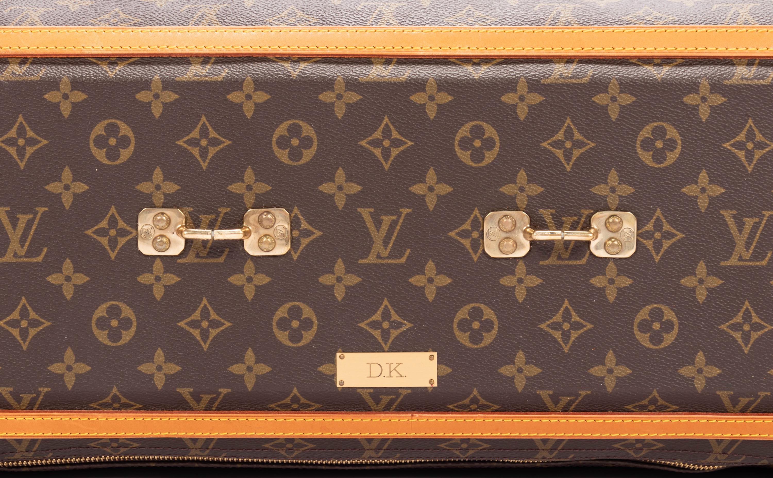 Three Louis Vuitton Suitcases, 1970-1980s