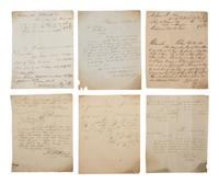 [BUSINESS]. Business correspondence of James M. Stout of New Hope, Virginia, ca 1830s-1850.