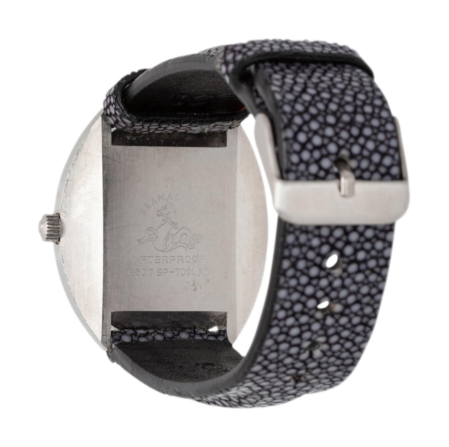 OMEGA, STAINLESS STEEL 'SEAMASTER COSMIC' WRISTWATCH