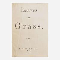 [Literature] (Whitman, Walt) Leaves of Grass