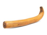 Plains Elk Antler Hide Scraper, with Tally Marks