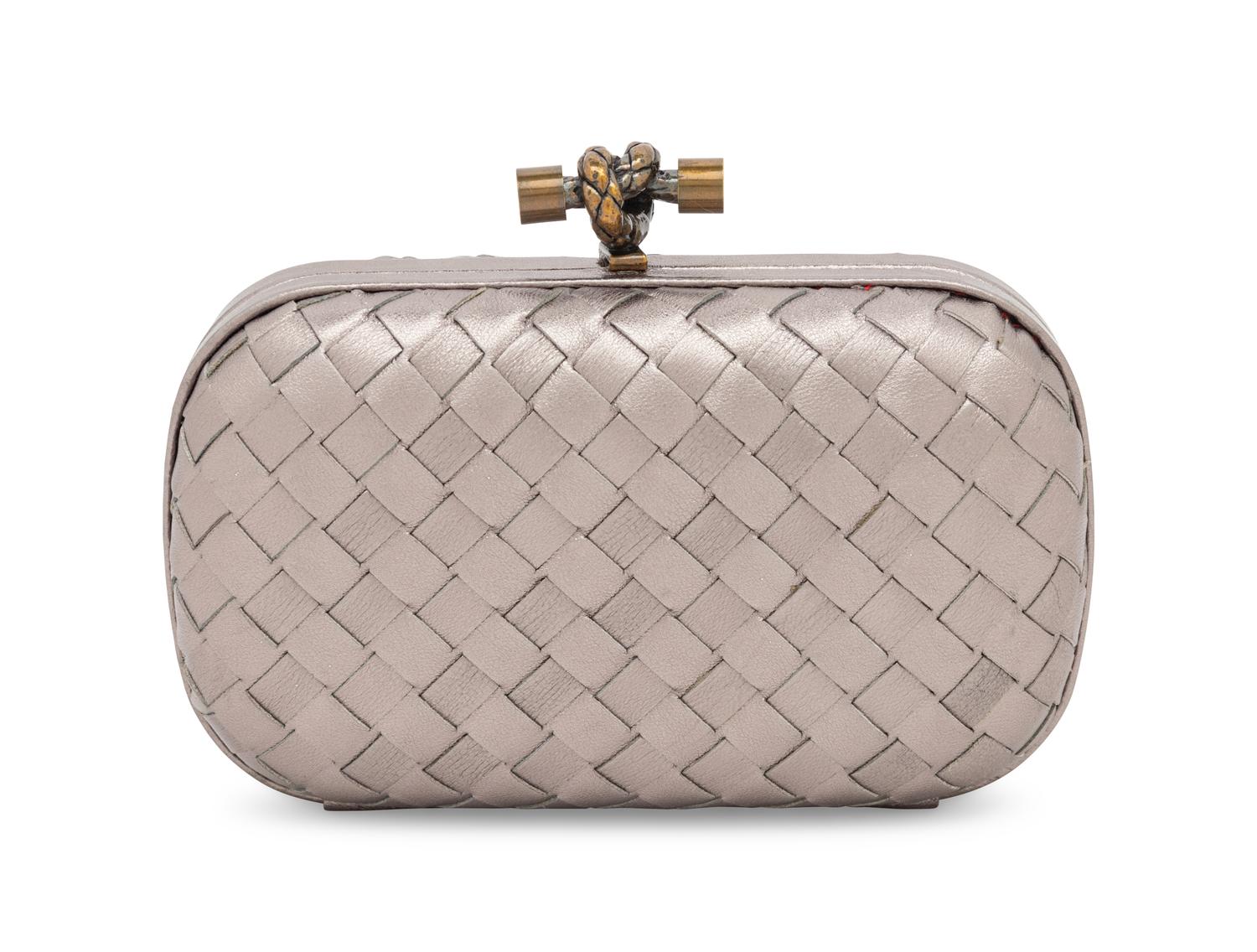 BOTTEGA VENETA, INTRECCIATO KNOT CLUTCH