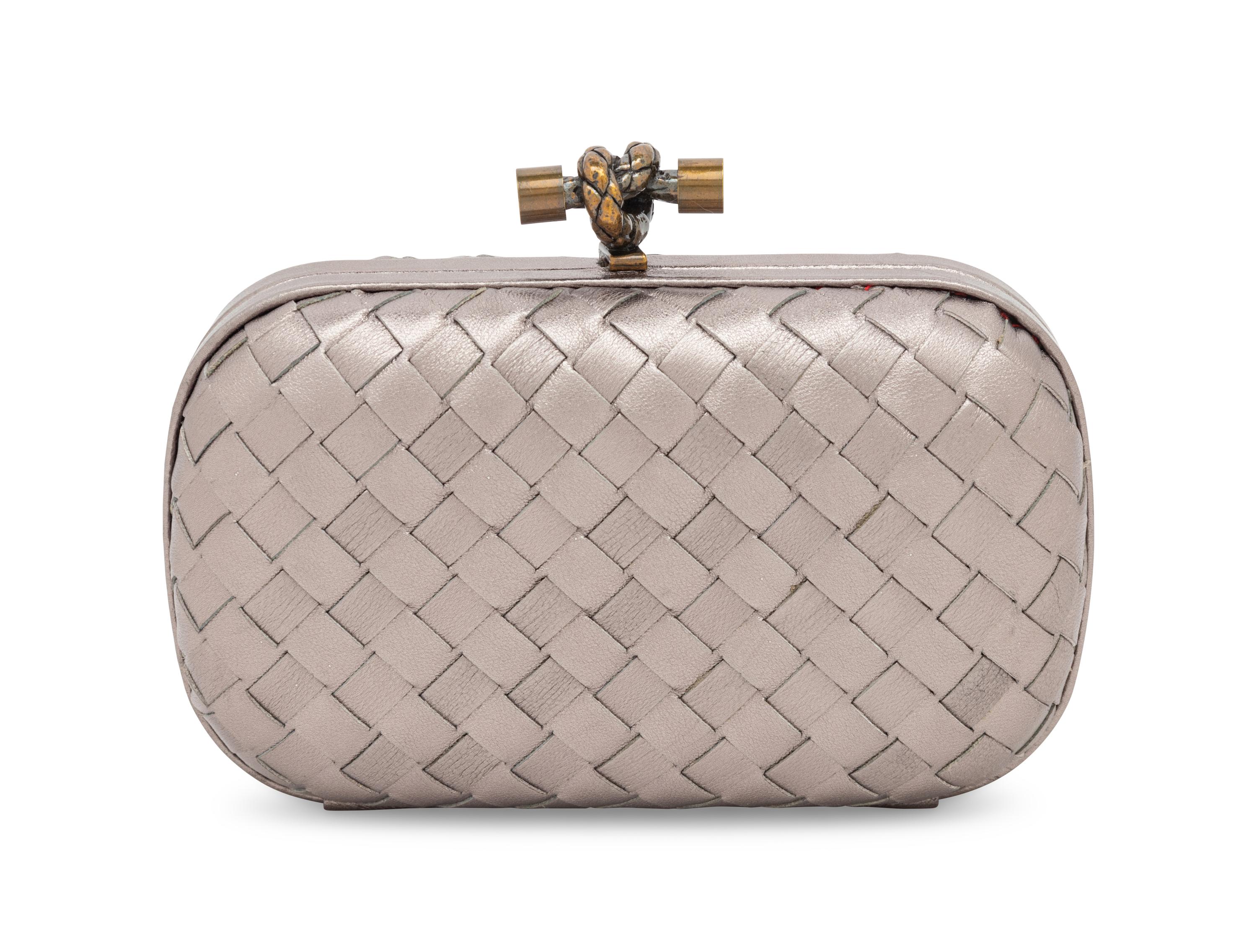 BOTTEGA VENETA, INTRECCIATO KNOT CLUTCH