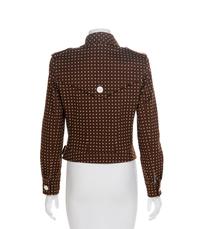 Valentino Brown with White Polka Dot Jacket, 1980-90s