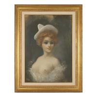 Pál Fried (American/Hungarian, 1893–1976) — Portrait of a Lady in Bust