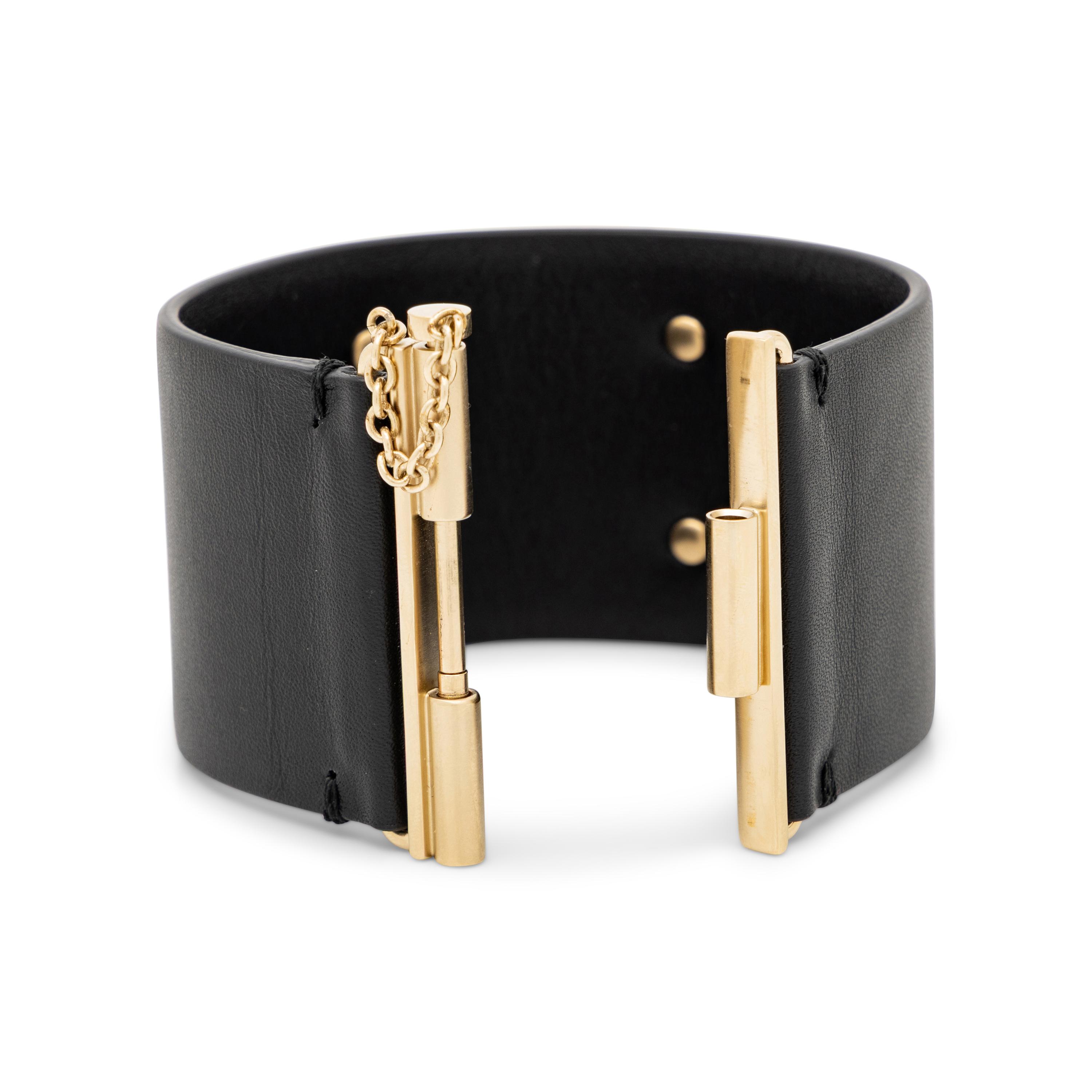 Chanel, Leather CC Cuff