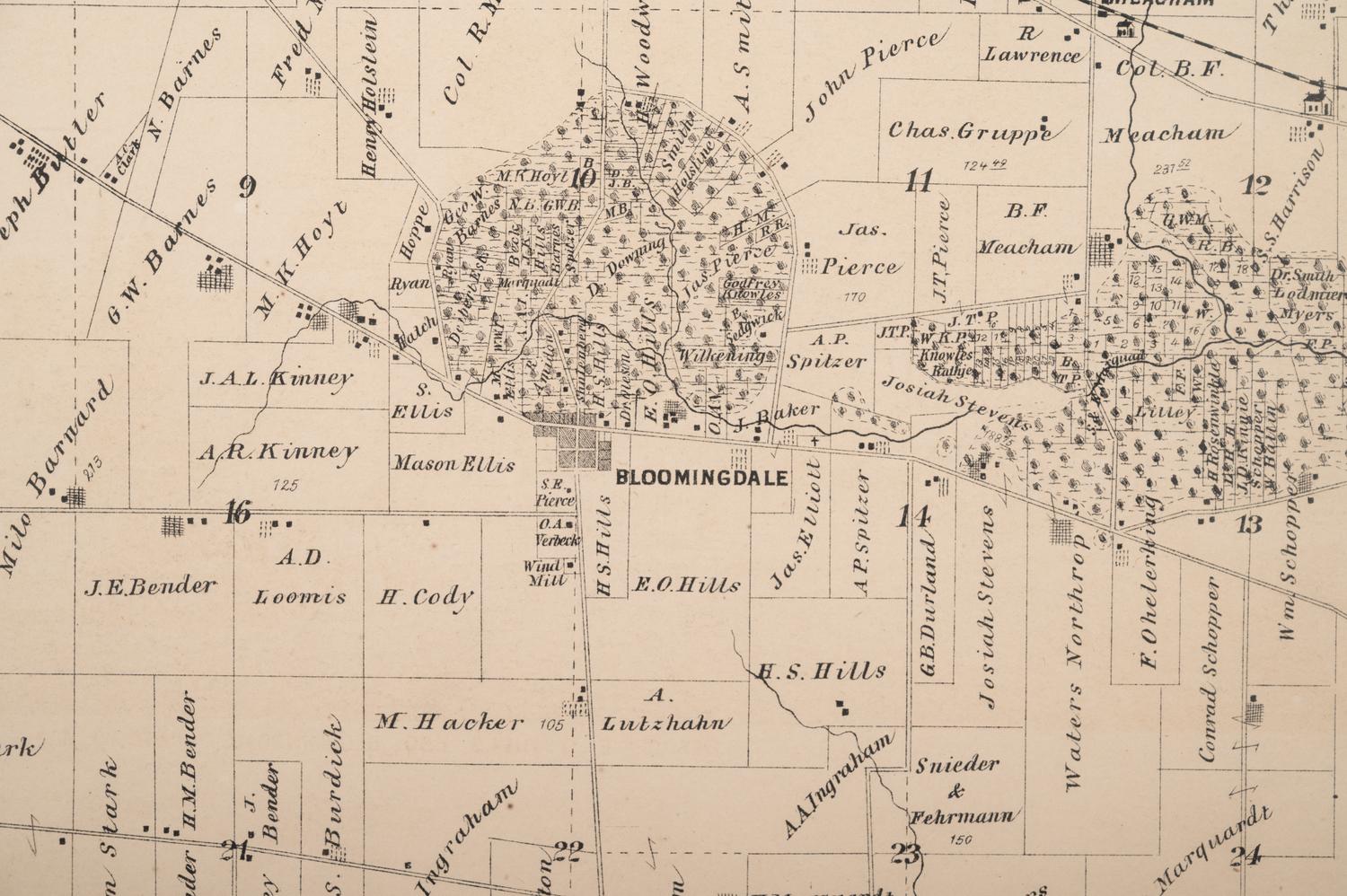 A Group of Five Maps of the Midwest
