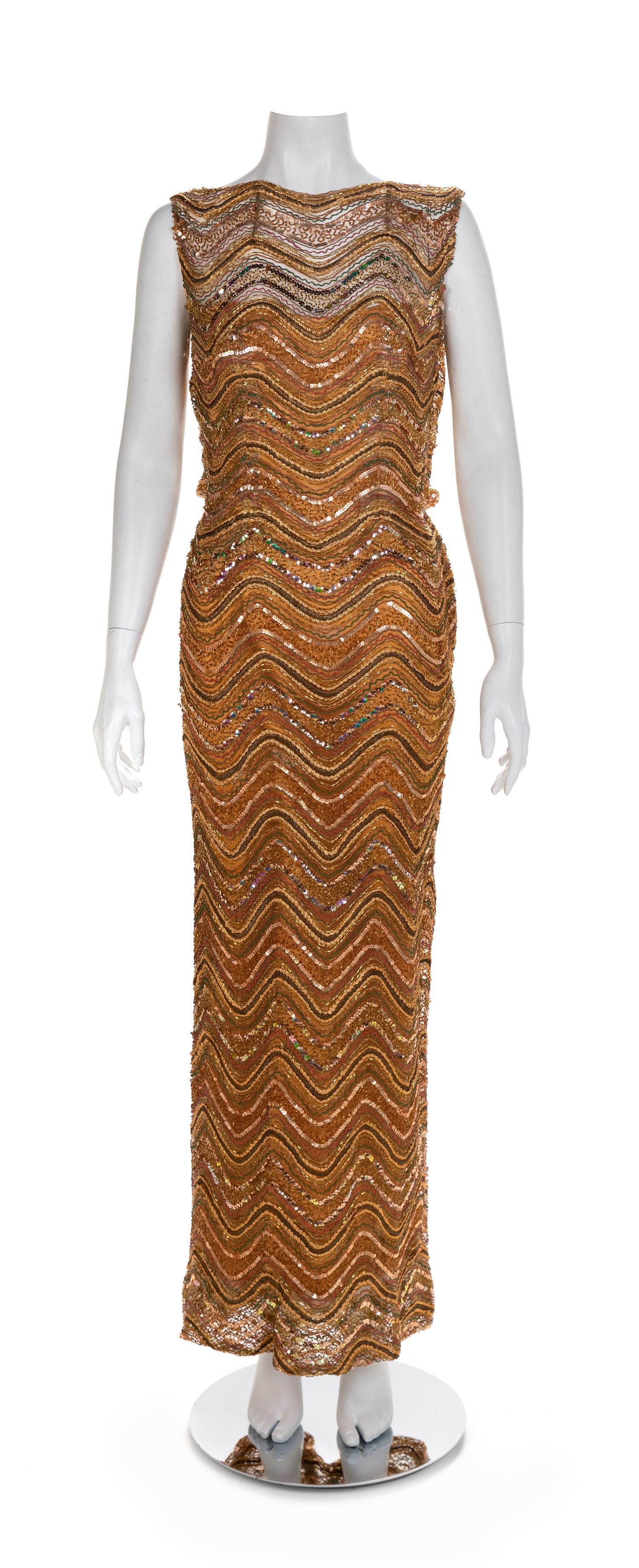 Three Beaded Dresses, 1960-70s