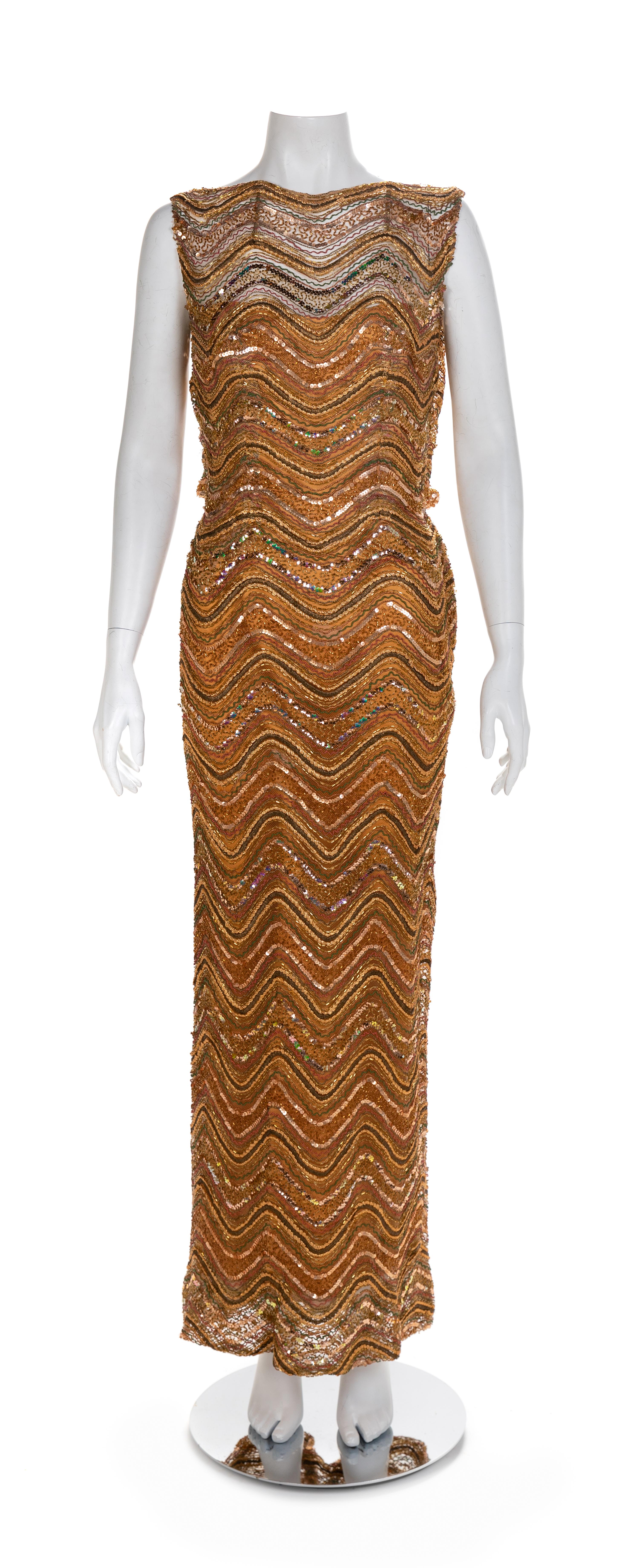 Three Beaded Dresses, 1960-70s