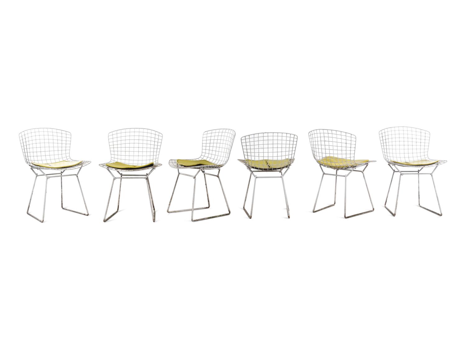 Set of Six Dining Chairs, Knoll, USA