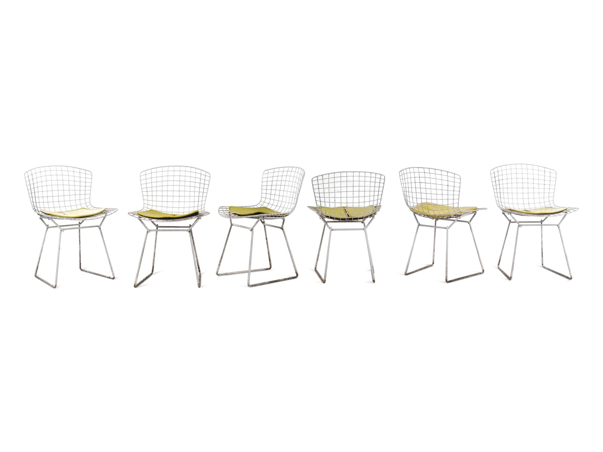 Set of Six Dining Chairs, Knoll, USA