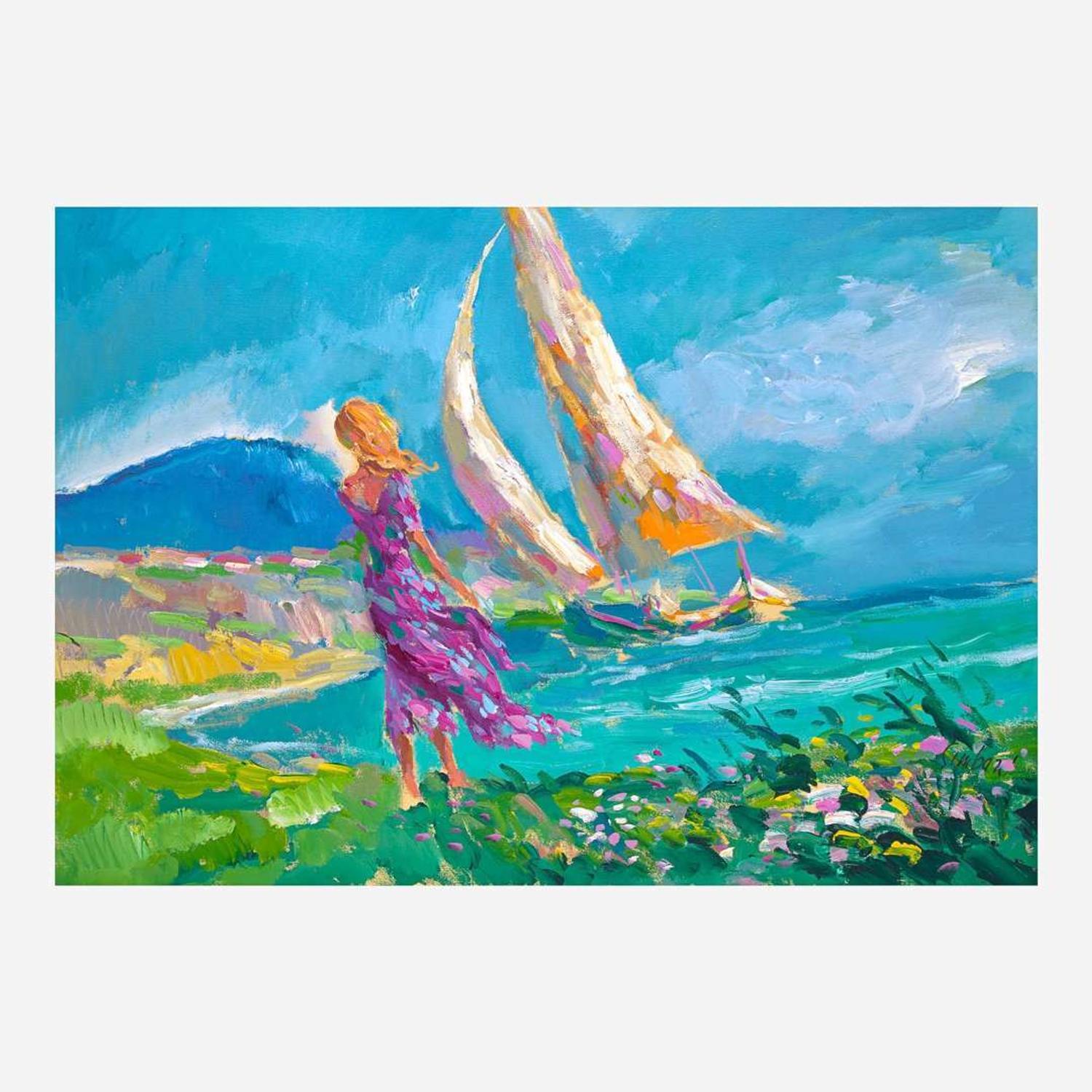 Nicola Simbari (Italian, 1927-2012) Giglio